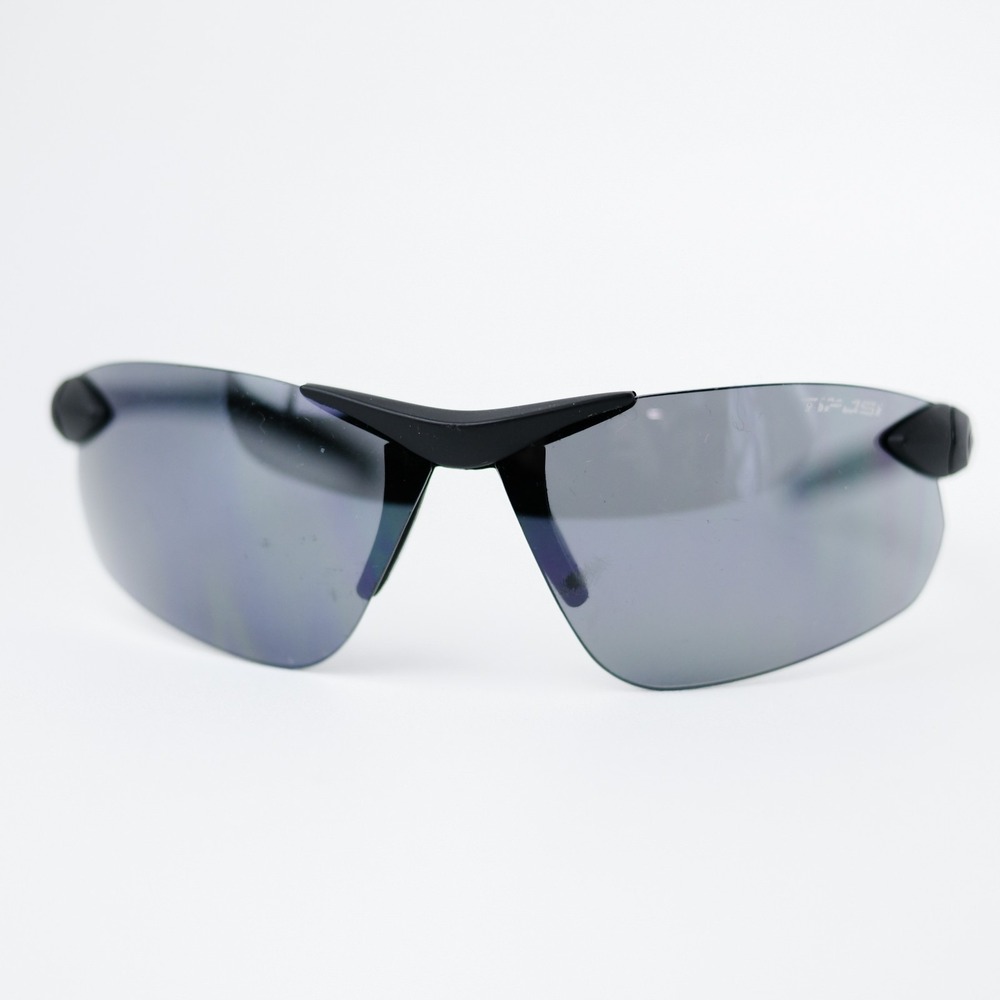 Tifosi Sport Wrap Sunglasses 7470 Matte Black Frames Replacement RX Ready‎ Flaws
